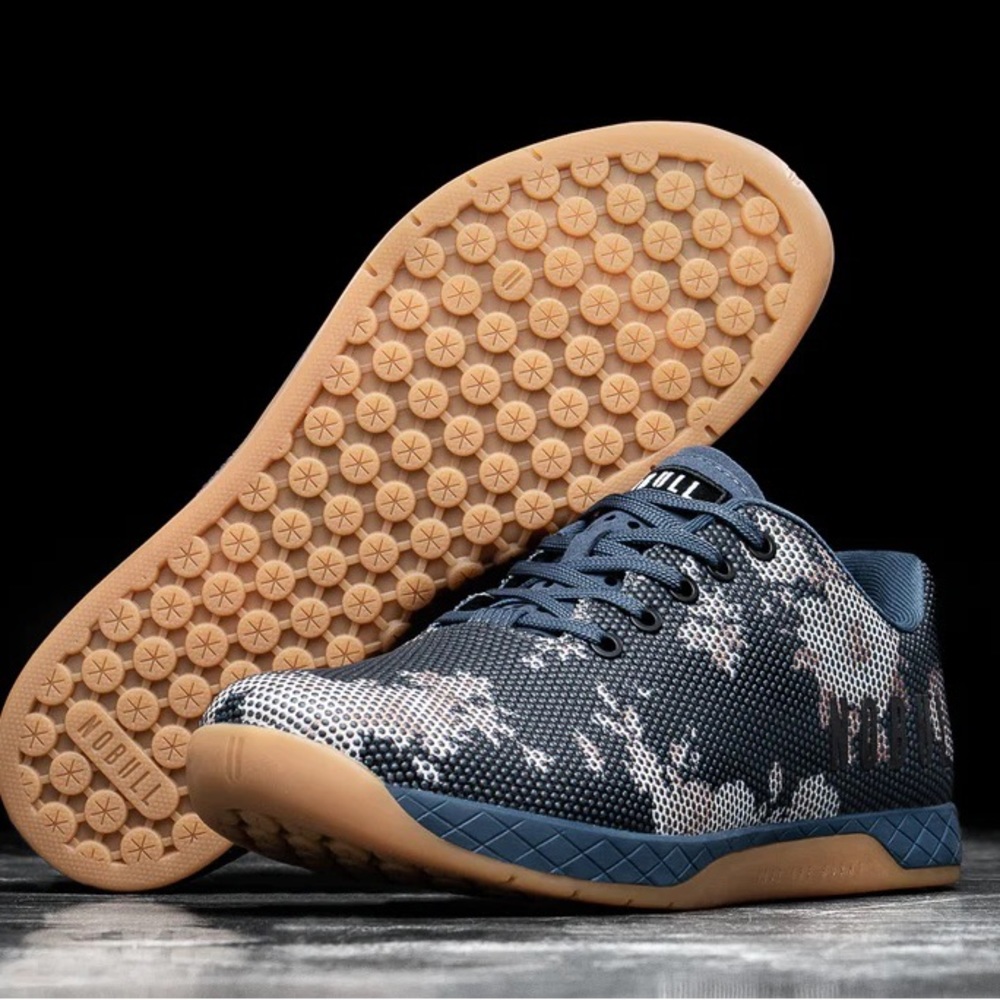 Nobull dark floral gum trainers